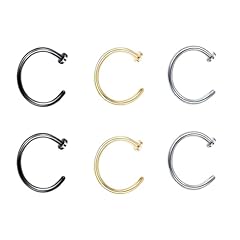 Stück nasenpiercing ring gebraucht kaufen  Wird an jeden Ort in Deutschland