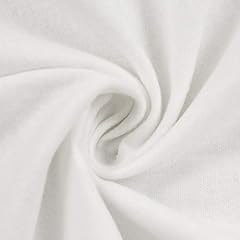 Molton stoff weiß gebraucht kaufen  Wird an jeden Ort in Deutschland
