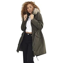 Ladies Charlotte Fishtail Parka Long Coat with Faux for sale  Delivered anywhere in Ireland