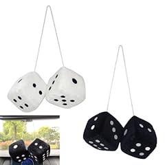 Pair furry dice for sale  Delivered anywhere in UK