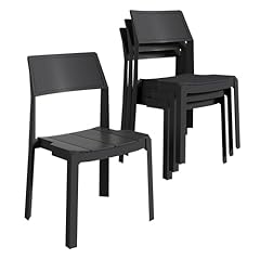 Vecelo stackable dining for sale  Delivered anywhere in USA 