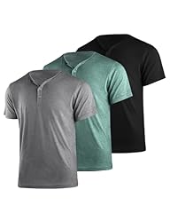 Liloak henley shirt for sale  Delivered anywhere in UK