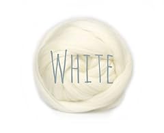 Merino wool white for sale  Delivered anywhere in UK