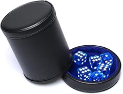 Leather dice cup for sale  Delivered anywhere in UK