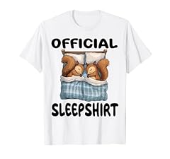 Squirrel official sleepshirt for sale  Delivered anywhere in USA 