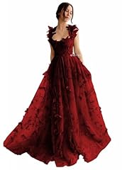 Qfmyyxgs burgundy prom for sale  Delivered anywhere in USA 
