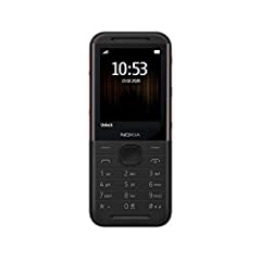 Nokia 5310 Telefono Cellulare Dual Sim, adatto a tutti gli operatori telefonici, 0,02 GB, Display 2.4" a Colori, Bluetooth, Fotocamera, Nero/Rosso [Italia], usato usato  Spedito ovunque in Italia 