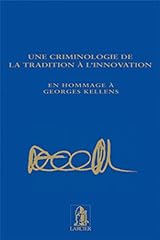 Criminologie tradition innovat d'occasion  Livré partout en France