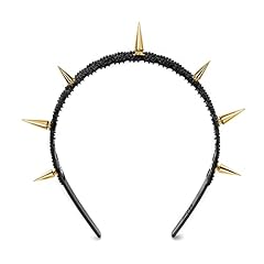 Gold spiked headband for sale  Delivered anywhere in UK