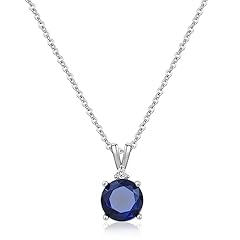 Sapphire necklace 925 for sale  Delivered anywhere in USA 