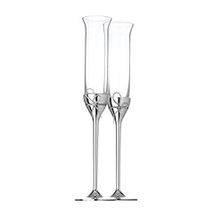 Vera Wang Wedgwood Love Knots Toasting Flute Pair for sale  Delivered anywhere in Canada