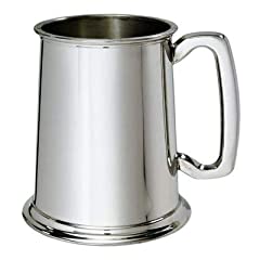 Pewter tankard engraveable for sale  Delivered anywhere in UK