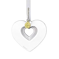 Waterford heart ornament for sale  Delivered anywhere in USA 