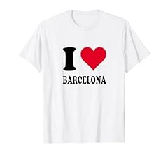 Amo barcellona maglietta usato  Spedito ovunque in Italia 