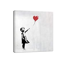 Canvashop quadro banksy usato  Spedito ovunque in Italia 