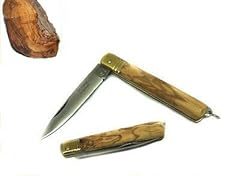 Coltello siciliano ulivo usato  Spedito ovunque in Italia 