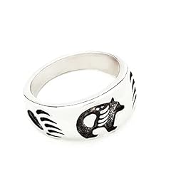 Indianerschmuck ring grizzly gebraucht kaufen  Wird an jeden Ort in Deutschland