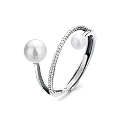 Elegant double pearls for sale  Delivered anywhere in UK