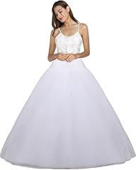 Hoopless petticoat crinoline for sale  Delivered anywhere in USA 