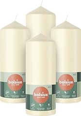 Bolsius pillar candles for sale  Delivered anywhere in UK