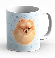 Volpino pomeranian tazza usato  Spedito ovunque in Italia 