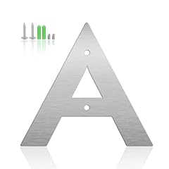 Silver metal letters for sale  Delivered anywhere in USA 