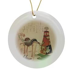 Circle porcelain ornament for sale  Delivered anywhere in USA 