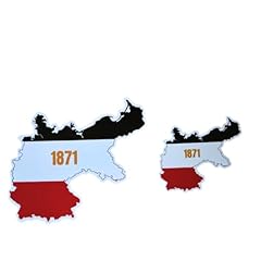 Aufkleber landkarte deutsches gebraucht kaufen  Wird an jeden Ort in Deutschland