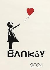 Calendario banksy 2024 usato  Spedito ovunque in Italia 