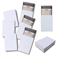 Pack of 50 Plain White Card Craft Matchboxes for Arts, for sale  Delivered anywhere in UK