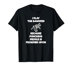 Bagpipe shirt funny for sale  Delivered anywhere in USA 