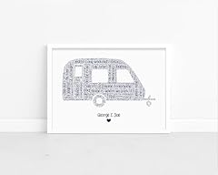 Personalised caravan word for sale  Delivered anywhere in UK