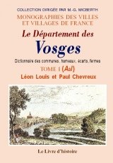 Département vosges dictionnai d'occasion  Livré partout en France