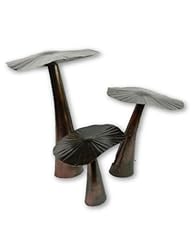 Metal mushroom carving for sale  Delivered anywhere in UK