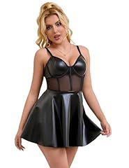 Comeondear wetlook kleid gebraucht kaufen  Wird an jeden Ort in Deutschland