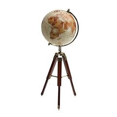 Cream brown globe for sale  Delivered anywhere in USA 