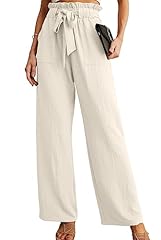 Iwollence beige trousers for sale  Delivered anywhere in UK