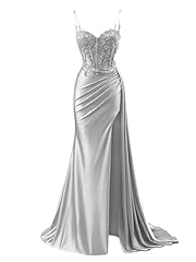Pomuyoo silver corset for sale  Delivered anywhere in USA 