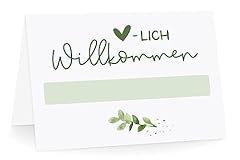Kuschelich tischkarten herzlic gebraucht kaufen  Wird an jeden Ort in Deutschland
