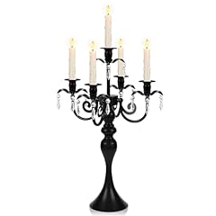 Tall black crystal for sale  Delivered anywhere in USA 