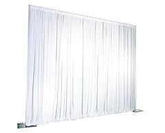 White backdrop drape for sale  Delivered anywhere in UK