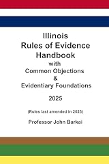 Illinois rules evidence for sale  Delivered anywhere in USA 