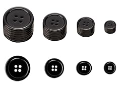 Mixed black button for sale  Delivered anywhere in UK