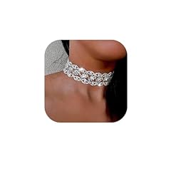 Jakawin rhinestone choker for sale  Delivered anywhere in USA 