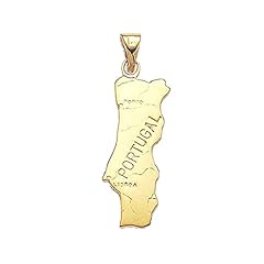 Pendentif carte portugal d'occasion  Livré partout en France