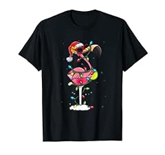 Christmas flamingo santa for sale  Delivered anywhere in USA 