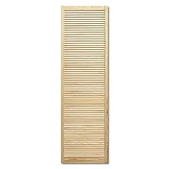 Wooden louvered door for sale  Delivered anywhere in UK