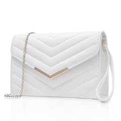 Larcenciel white clutch for sale  Delivered anywhere in UK