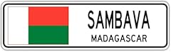 Plaque rue sambava d'occasion  Livré partout en France