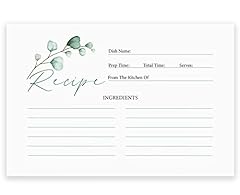 Recipe cards recipe for sale  Delivered anywhere in UK